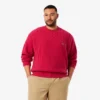 Herren-Pullover aus Wolle mit Patchwork-Effekt in lockerer Passform Herren-Pullover aus Wolle mit Patchwork-Effekt in lockerer Passform