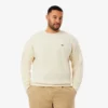 Herren-Pullover aus Wolle mit Patchwork-Effekt in lockerer Passform Herren-Pullover aus Wolle mit Patchwork-Effekt in lockerer Passform