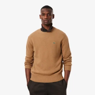 Herren-Pullover aus Wolle mit Rundhalsausschnitt Herren-Pullover aus Wolle mit Rundhalsausschnitt