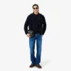 Herren-Pullover aus Wolle mit Rundhalsausschnitt Herren-Pullover aus Wolle mit Rundhalsausschnitt