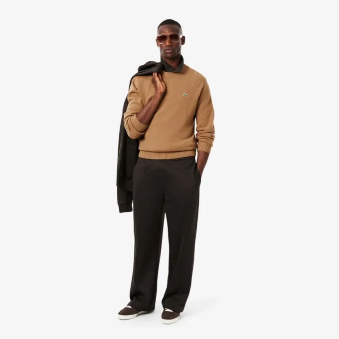 Herren-Pullover aus Wolle mit Rundhalsausschnitt Herren-Pullover aus Wolle mit Rundhalsausschnitt