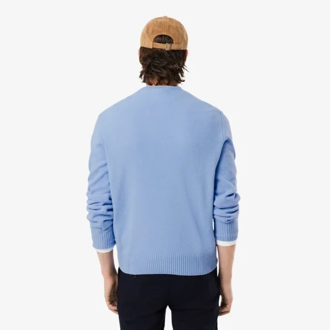 Herren-Pullover aus Wolle mit Rundhalsausschnitt Herren-Pullover aus Wolle mit Rundhalsausschnitt