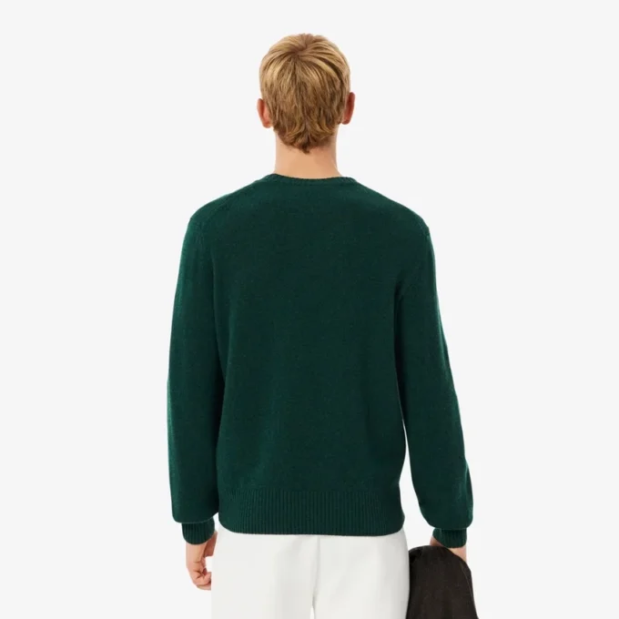 Herren-Pullover aus Wolle mit Rundhalsausschnitt Herren-Pullover aus Wolle mit Rundhalsausschnitt