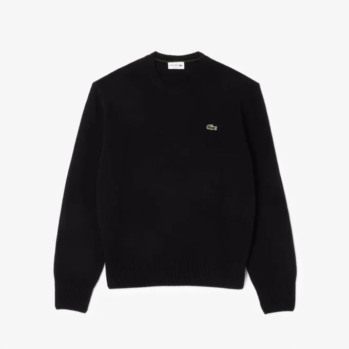 Herren-Pullover aus Wolle mit Rundhalsausschnitt Herren-Pullover aus Wolle mit Rundhalsausschnitt