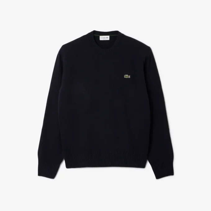 Herren-Pullover aus Wolle mit Rundhalsausschnitt Herren-Pullover aus Wolle mit Rundhalsausschnitt
