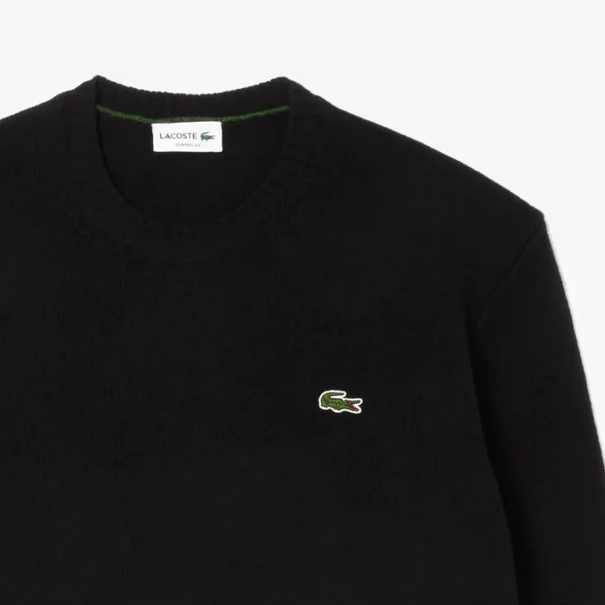 Herren-Pullover aus Wolle mit Rundhalsausschnitt Herren-Pullover aus Wolle mit Rundhalsausschnitt
