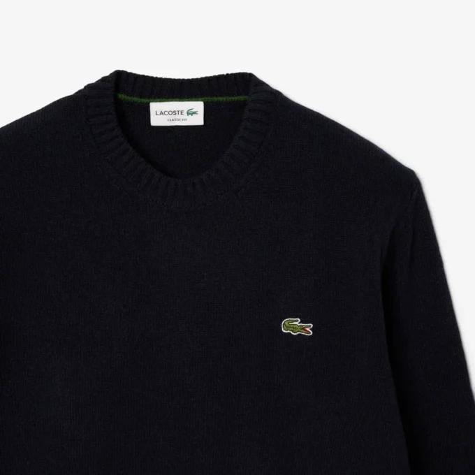 Herren-Pullover aus Wolle mit Rundhalsausschnitt Herren-Pullover aus Wolle mit Rundhalsausschnitt
