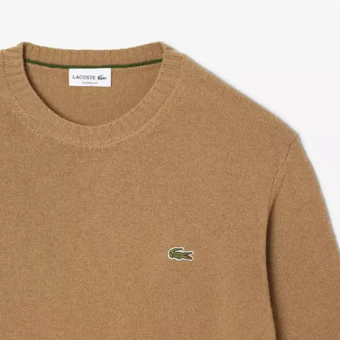 Herren-Pullover aus Wolle mit Rundhalsausschnitt Herren-Pullover aus Wolle mit Rundhalsausschnitt