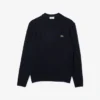 Herren-Pullover aus Wollstrick mit Rundhalsausschnitt Herren-Pullover aus Wollstrick mit Rundhalsausschnitt