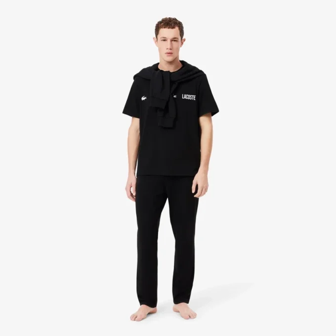 Herren-Pyjama-Hose aus Baumwolljersey Herren-Pyjama-Hose aus Baumwolljersey
