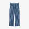Herren-Pyjama-Hose aus Popeline mit Monogramm Herren-Pyjama-Hose aus Popeline mit Monogramm