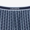 Herren-Pyjama-Hose aus Popeline mit Monogramm Herren-Pyjama-Hose aus Popeline mit Monogramm