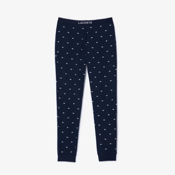 Herren-Pyjama-Hose mit Krokodil-Motiv Herren-Pyjama-Hose mit Krokodil-Motiv