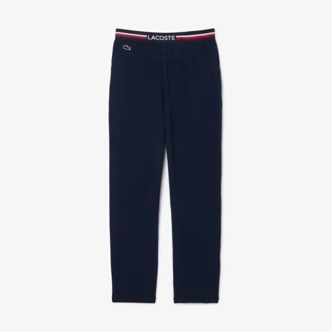 Herren-Pyjama-Hose mit mehrfarbigem Bund