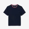 Herren-Pyjama-Oberteil mit kontrastierendem Kragen Herren-Pyjama-Oberteil mit kontrastierendem Kragen