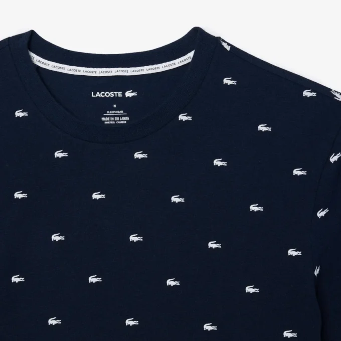 Herren-Pyjama-Oberteil mit Krokodil-Print Herren-Pyjama-Oberteil mit Krokodil-Print