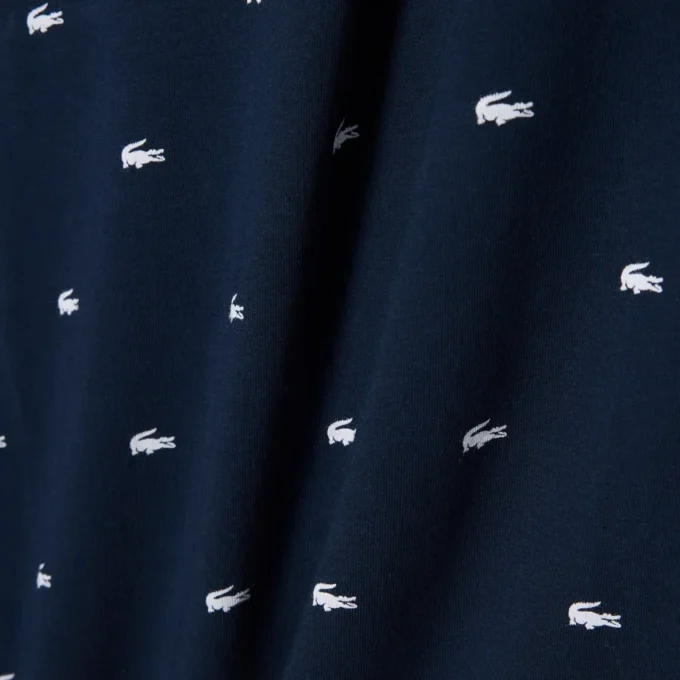 Herren-Pyjama-Oberteil mit Krokodil-Print Herren-Pyjama-Oberteil mit Krokodil-Print
