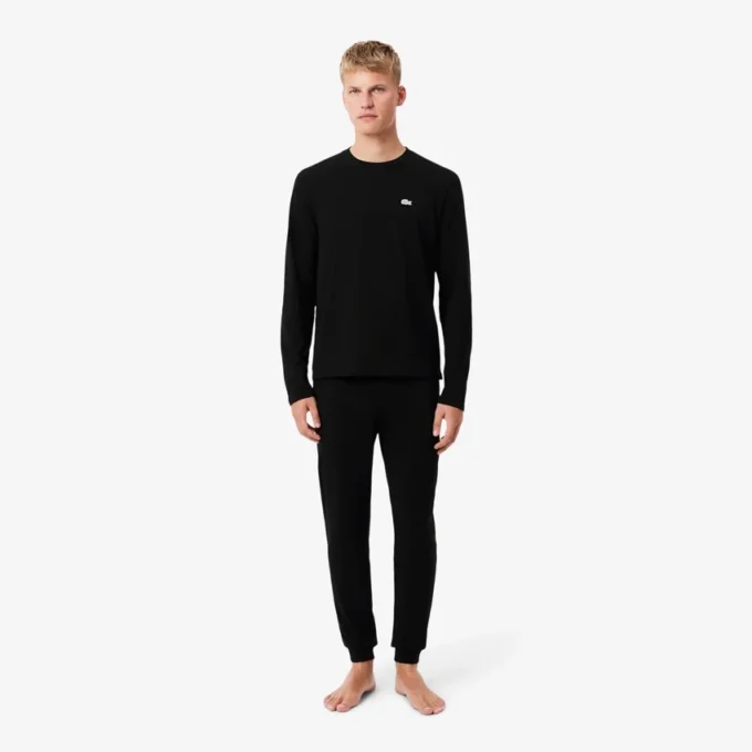 Herren-Pyjama-Set mit silbernem Bund Herren-Pyjama-Set mit silbernem Bund