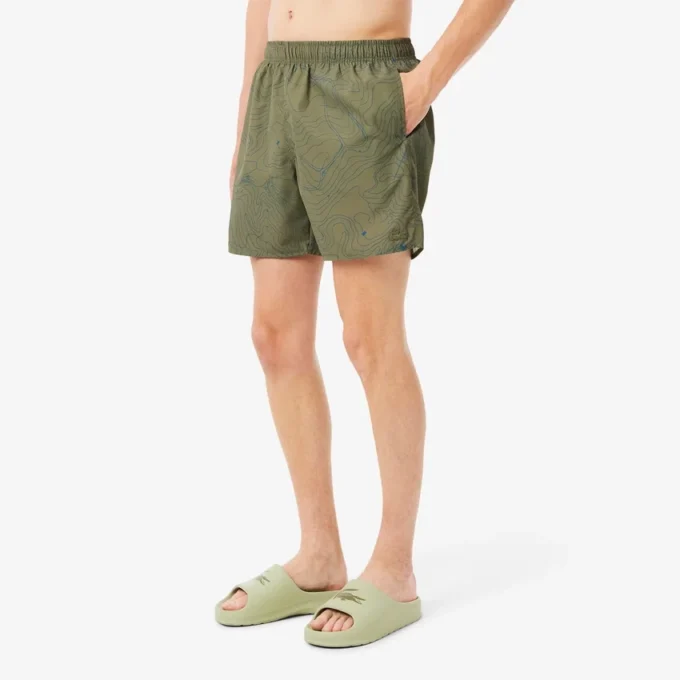 Herren-Retroshorts in mittlerer Länge mit Print Herren-Retroshorts in mittlerer Länge mit Print