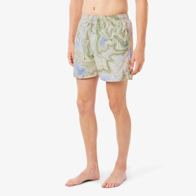 Herren-Retroshorts in mittlerer Länge mit Print Herren-Retroshorts in mittlerer Länge mit Print