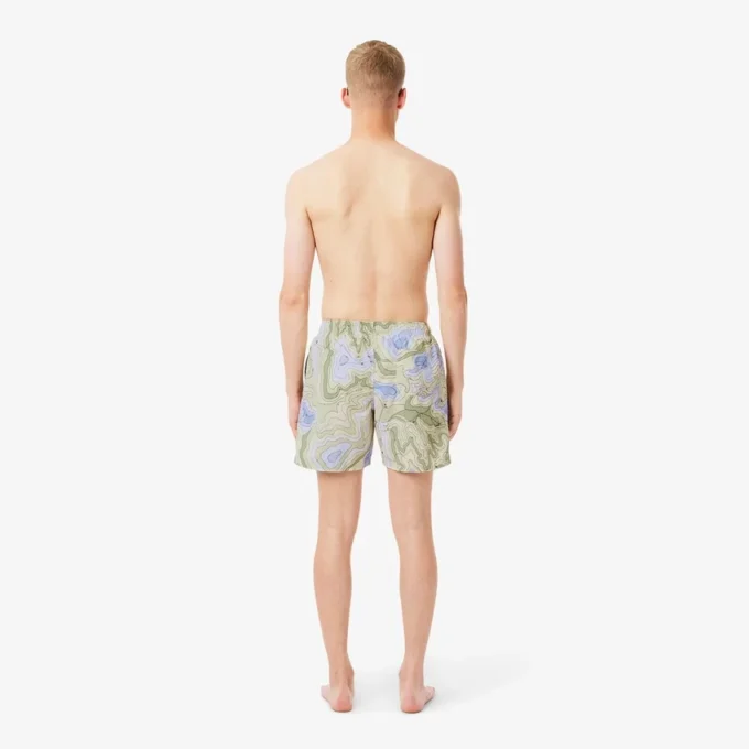 Herren-Retroshorts in mittlerer Länge mit Print Herren-Retroshorts in mittlerer Länge mit Print