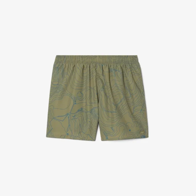 Herren-Retroshorts in mittlerer Länge mit Print Herren-Retroshorts in mittlerer Länge mit Print