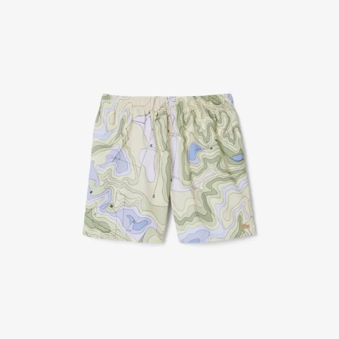 Herren-Retroshorts in mittlerer Länge mit Print Herren-Retroshorts in mittlerer Länge mit Print