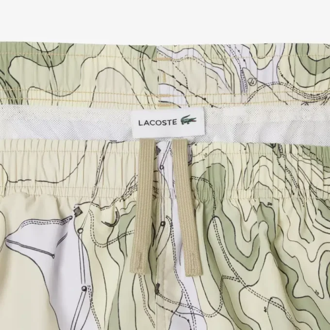Herren-Retroshorts in mittlerer Länge mit Print Herren-Retroshorts in mittlerer Länge mit Print