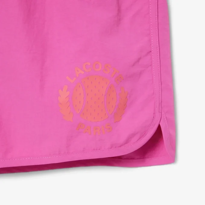 Herren-Retroshorts mit kleinem Emblem Herren-Retroshorts mit kleinem Emblem