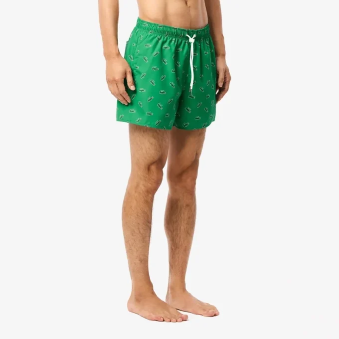Herren-Retroshorts mit Krokodil-Print Herren-Retroshorts mit Krokodil-Print