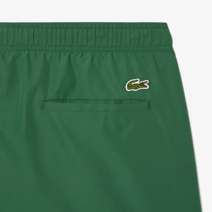 Herren-Retroshorts mit Krokodil-Print