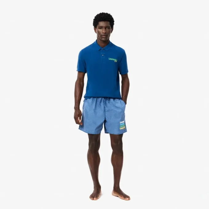 Herren-Retroshorts mit Washed-Effekt Herren-Retroshorts mit Washed-Effekt