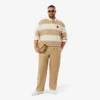 Herren-Rugby-Poloshirt in Relaxed Fit mit Streifen