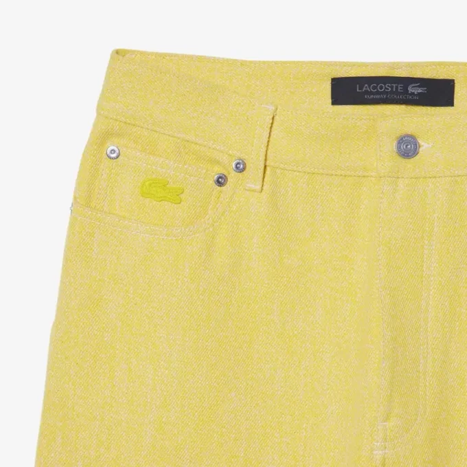 Herren-Runway-Jeans mit weitem Bein Herren-Runway-Jeans mit weitem Bein