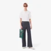 Herren-Runway-Jeans mit weitem Bein und Webkante Herren-Runway-Jeans mit weitem Bein und Webkante