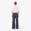 Herren-Runway-Jeans mit weitem Bein und Webkante Herren-Runway-Jeans mit weitem Bein und Webkante