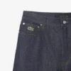 Herren-Runway-Jeans mit weitem Bein und Webkante Herren-Runway-Jeans mit weitem Bein und Webkante