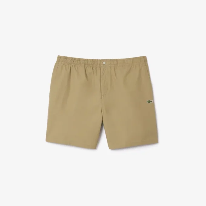 Herren-Shorts aus Popeline in lockerer Passform Herren-Shorts aus Popeline in lockerer Passform