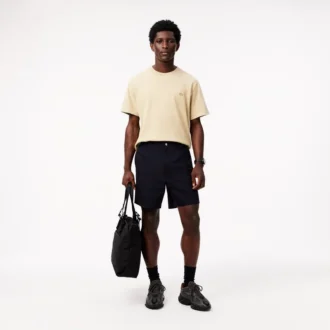 Herren-Shorts aus Popeline in lockerer Passform Herren-Shorts aus Popeline in lockerer Passform