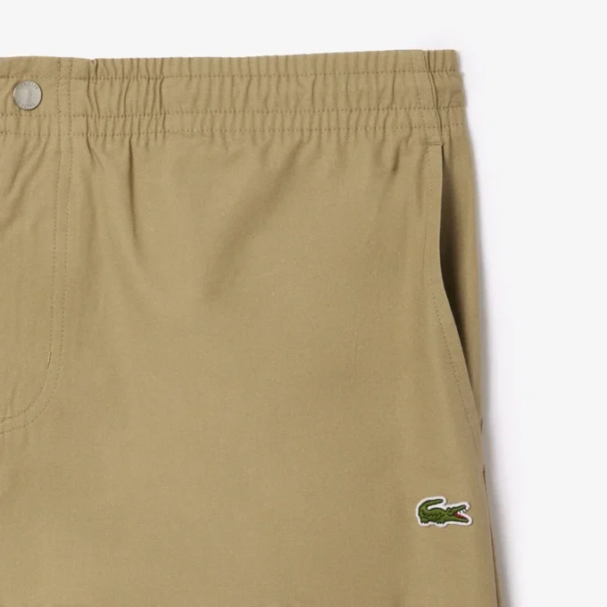 Herren-Shorts aus Popeline in lockerer Passform Herren-Shorts aus Popeline in lockerer Passform