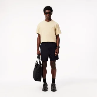 Herren-Shorts aus Popeline in lockerer Passform Herren-Shorts aus Popeline in lockerer Passform