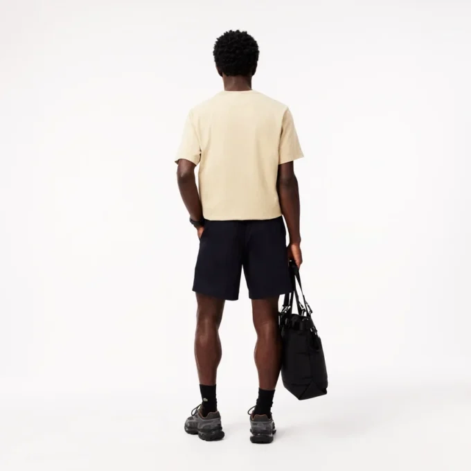 Herren-Shorts aus Popeline in lockerer Passform Herren-Shorts aus Popeline in lockerer Passform