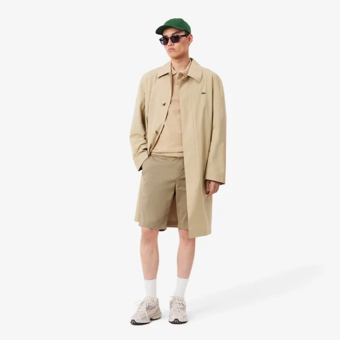 Herren-Shorts aus Stretch-Baumwolle in Slim Fit Herren-Shorts aus Stretch-Baumwolle in Slim Fit