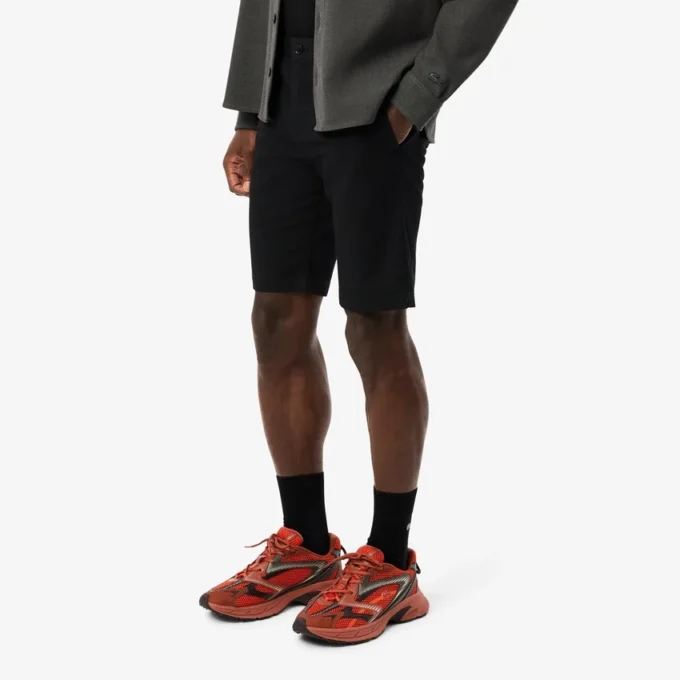 Herren-Shorts aus Stretch-Baumwolle in Slim Fit Herren-Shorts aus Stretch-Baumwolle in Slim Fit