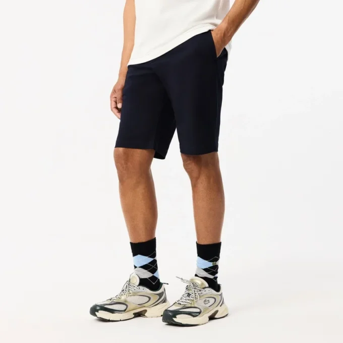 Herren-Shorts aus Stretch-Baumwolle in Slim Fit Herren-Shorts aus Stretch-Baumwolle in Slim Fit