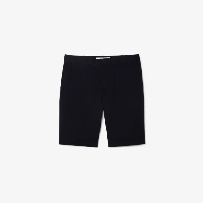 Herren-Shorts aus Stretch-Baumwolle in Slim Fit Herren-Shorts aus Stretch-Baumwolle in Slim Fit