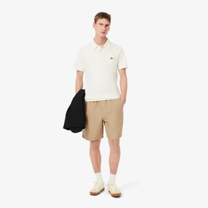 Herren-Shorts aus Woll-Blend in Regular Fit Herren-Shorts aus Woll-Blend in Regular Fit