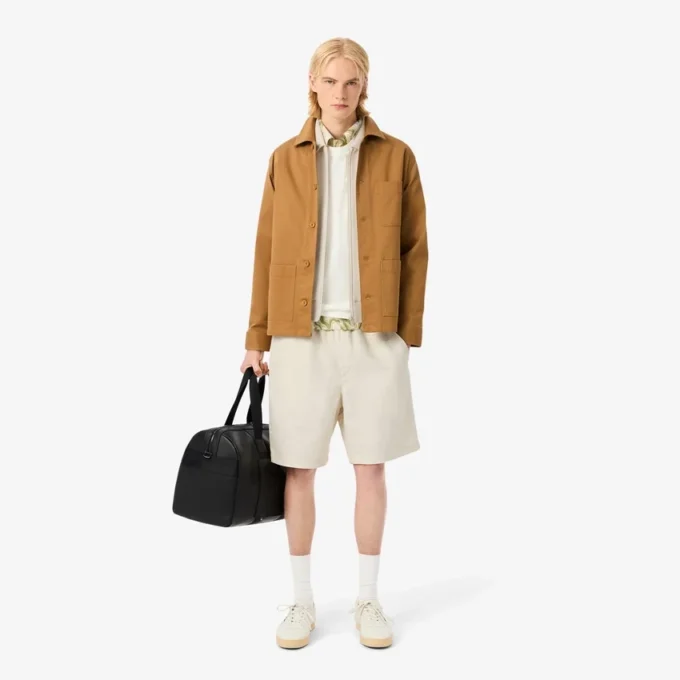 Herren-Shorts aus Woll-Blend in Regular Fit Herren-Shorts aus Woll-Blend in Regular Fit