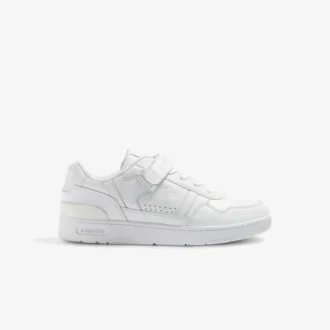 Herren-Sneaker aus Leder mit T-Clip-Klettverschluss