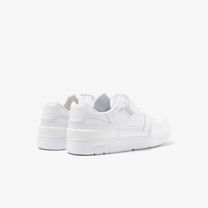 Herren-Sneaker aus Leder mit T-Clip-Klettverschluss Herren-Sneaker aus Leder mit T-Clip-Klettverschluss
